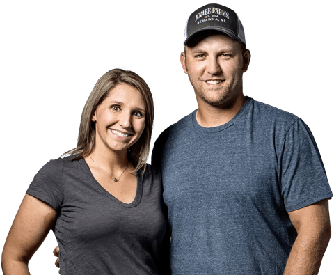 Farm Credit Services of America customers Krystl and Cody