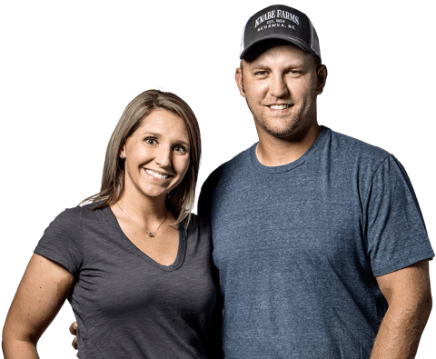 Farm Credit Services of America customers Krystl and Cody