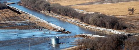 river flooding during winter 