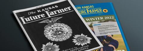 The Kansas Future Farmer magazines